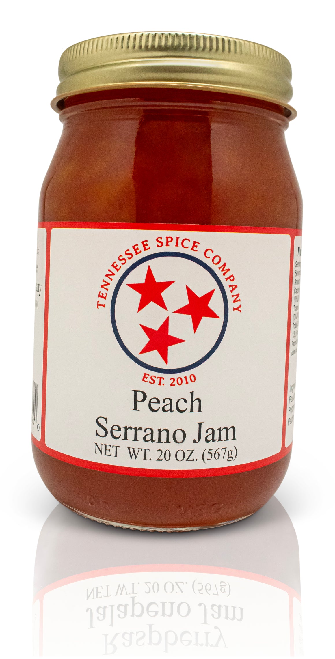 Peach Serrano Jam - TN Spice